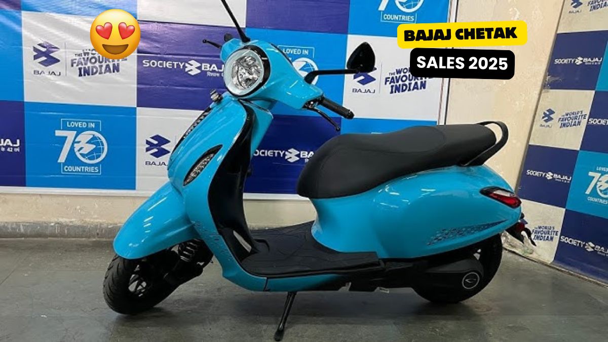 Bajaj Chetak Sales 2025